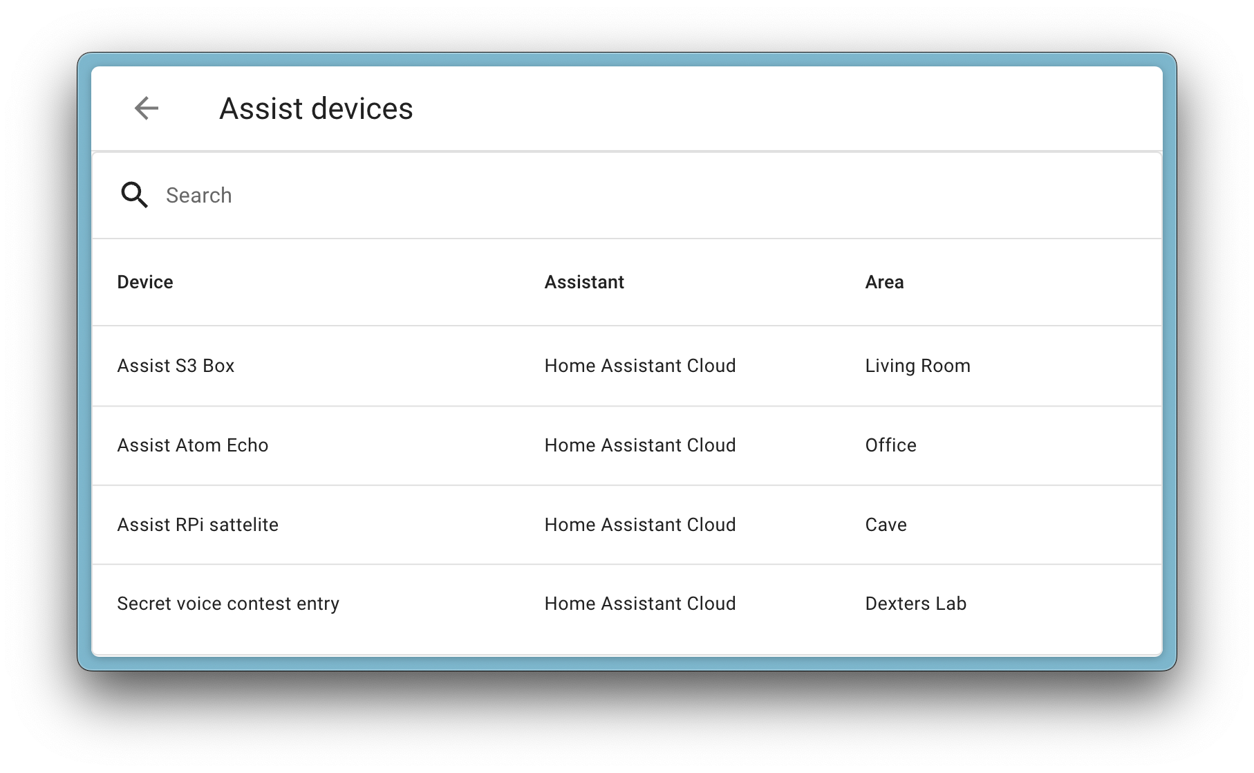 Screenshot showing a custom response in Assist.