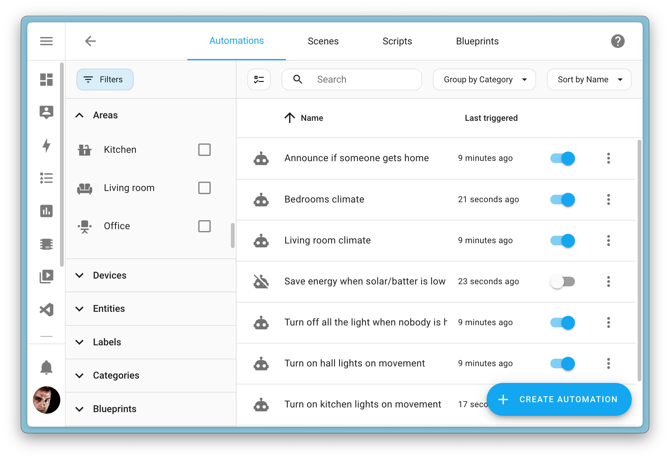 Screenshots showing the filter panel that tables can have, allowing you to easily find what you are looking for.