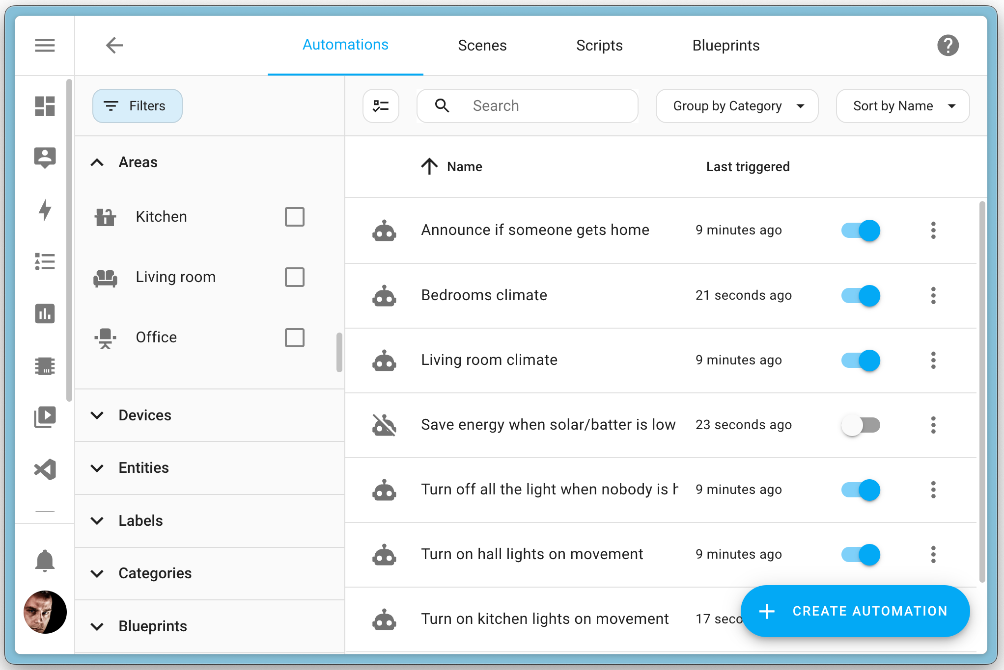 Screenshots showing the filter panel that tables can have, allowing you to easily find what you are looking for