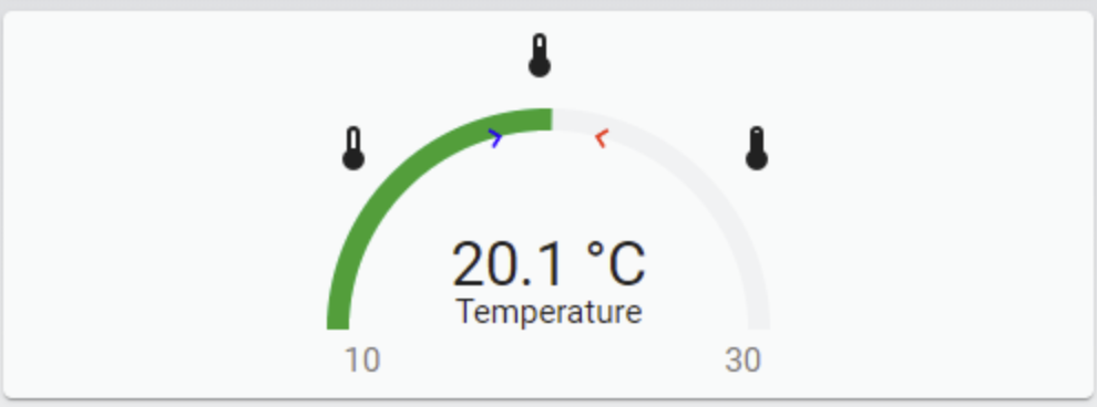 Tempometer Gauge card